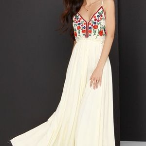 Boho Raga Floral Maxi Dress
